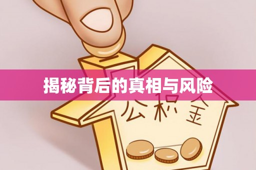 后壁揭秘背后的真相与风险