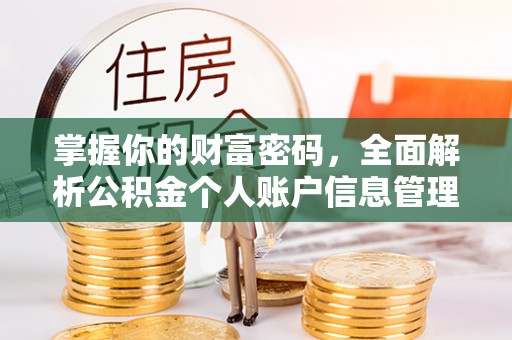 后壁掌握你的财富密码，全面解析公积金个人账户信息管理