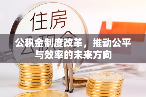 后壁公积金制度改革，推动公平与效率的未来方向