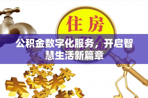后壁公积金数字化服务，开启智慧生活新篇章