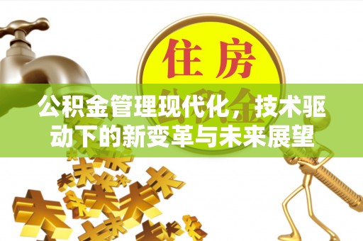 后壁公积金管理现代化，技术驱动下的新变革与未来展望